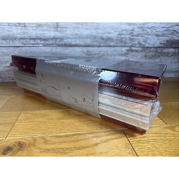 NEW Ikea INREDA Red Acrylic Floating Storage Bins 14" Long 301.339.56 - Picture 5 of 8